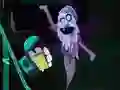 بازی Spongebob squarepants Tracks of terror آنلاین