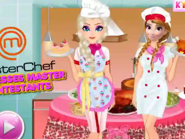 بازی Princesses Masterchef Contestants آنلاین