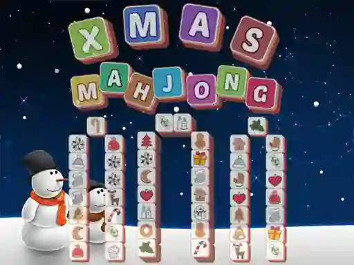 بازی Xmas Mahjong Tiles 2023 آنلاین