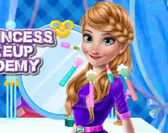 بازی Ice Princess Make Up Academy آنلاین