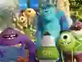 بازی Monsters University Tic-Tac-Throw آنلاین