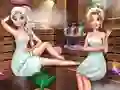 بازی Ice Queen Sauna Realife آنلاین