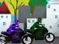 بازی Bike Racing Math Integers آنلاین