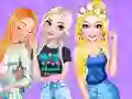بازی Princesses and Pets Matching Outfits آنلاین