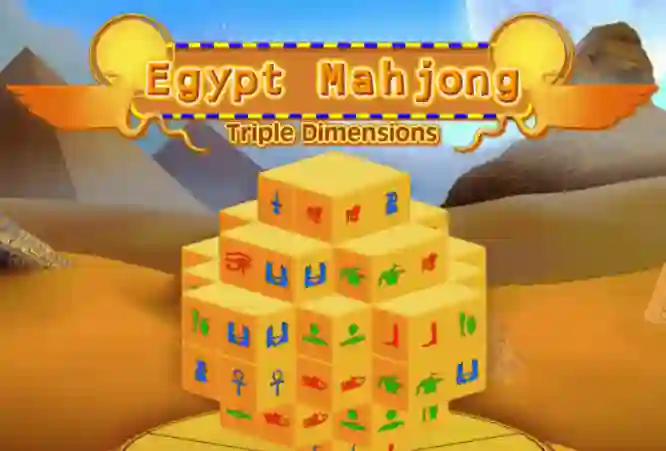 بازی Egypt Mahjong Triple Dimensions آنلاین