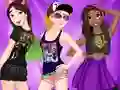 بازی Princess Band Tees آنلاین