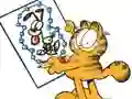 بازی Garfield connects the dots آنلاین