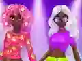 بازی Princess Incredible Spring Neon Hairstyles آنلاین