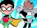 بازی Teen Titans Jigsaw آنلاین