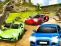 بازی Dino Car Race آنلاین