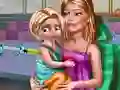 بازی Ellie Toddler Vaccines آنلاین