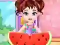 بازی Baby Taylor Watermelon Planting Time آنلاین