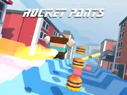 بازی Rocket Pants Runner 3D آنلاین
