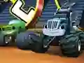 بازی Blaze and the Monster Machines Word Links آنلاین