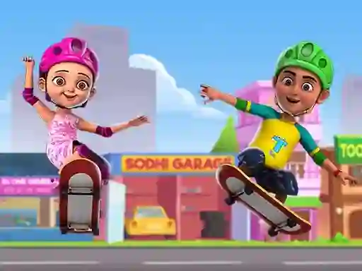 بازی Tapu Skating Adventure آنلاین