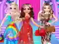بازی Princesses Different Style Dress Fashion آنلاین