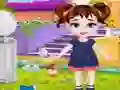 بازی Baby Taylor Backyard Cleaning آنلاین