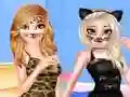 بازی Princess Animal Style Fashion Party آنلاین
