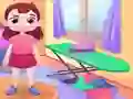 بازی Cute house chores آنلاین