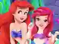 بازی Baby Ariel Treating Cold آنلاین