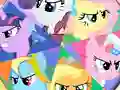 بازی Pony Round Puzzle آنلاین