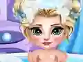 بازی Ice Queen Baby Bath آنلاین