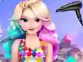 بازی Eliza's Neon Hairstyle آنلاین