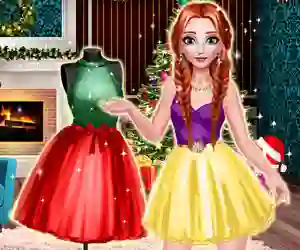 بازی Annie Winter Dress آنلاین