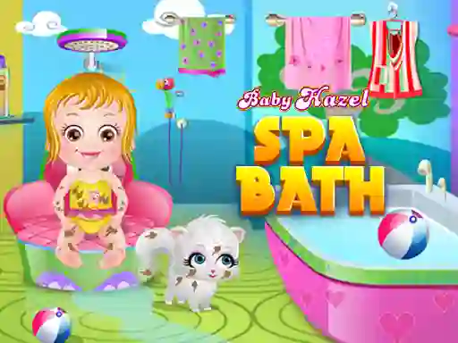 بازی Baby Hazel Spa Bath آنلاین