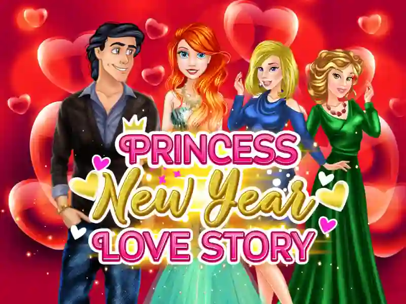بازی Princess New Year Love Story آنلاین