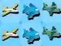 بازی Big Fast Airplanes Match 3 آنلاین