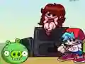 بازی Friday Night Funkin' vs PIG from Angry Birds آنلاین