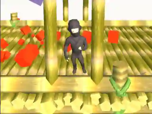 بازی Ninja Runs 3d آنلاین