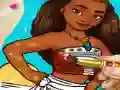 بازی Moana Coloring Book آنلاین