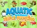 بازی Aquatic triple mahjong آنلاین