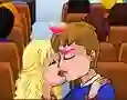 بازی Yellow Bus Kiss آنلاین