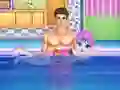 بازی Baby Taylor Learn Swimming آنلاین