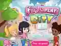 بازی Girls Play City آنلاین