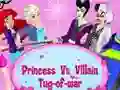 بازی Princess Vs. Villains Tug-of-war آنلاین