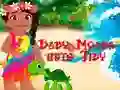بازی Baby Moana gets Tidy آنلاین