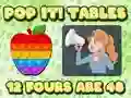 بازی Pop It  Tables آنلاین