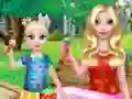 بازی Mommy And Daughter Summer Day آنلاین