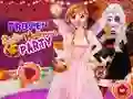 بازی Frozen Sisters Halloween Party آنلاین