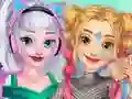 بازی Elsa and Rapunzel Future Fashion آنلاین