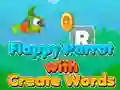 بازی Flappy Parrot with Create Words آنلاین