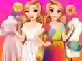 بازی Princesses Outfit Coloring آنلاین