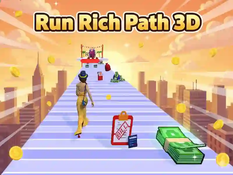 بازی Run Rich Path 3D آنلاین