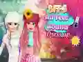 بازی BFFs All Year Round Dress Up آنلاین