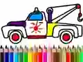 بازی Back To School: Truck Coloring Book آنلاین