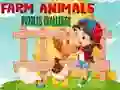 بازی Farm Animals Puzzles Challenge آنلاین